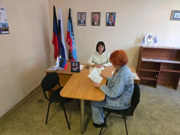 Татьяна Темникова: Приём граждан в общественной приёмной партии "Единая Россия"