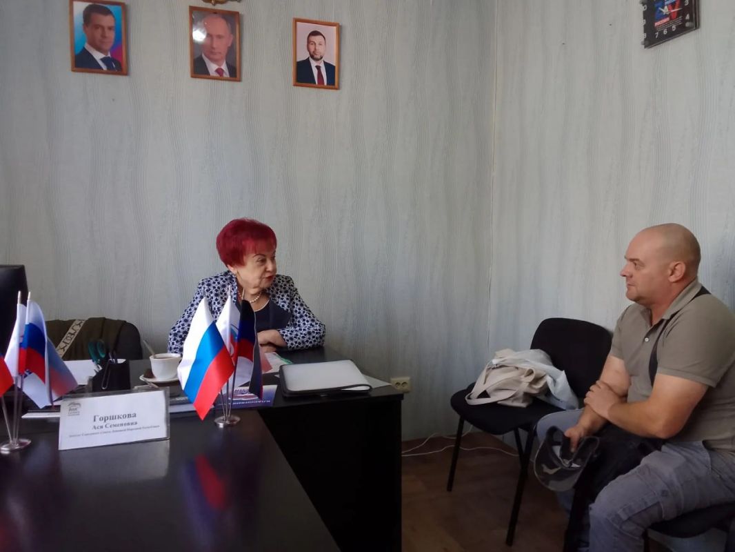 Сегодня, 10 сентября 2026 года, в Кировском районе г. Донецка состоялся приём граждан в Общественной приемной