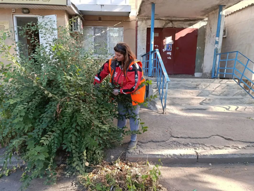 В Петровском районе коммунальные предприятия приняли активное участие в акции Чистый четверг
