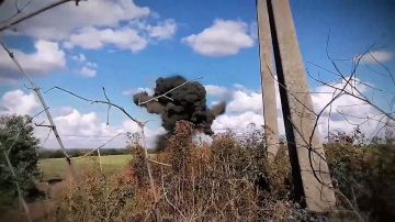 Боеголовка ударного дрона "FP-2", сбитого сводными МОГами под Иловайском