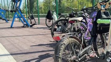 Новую спортивную площадку открыли в Харцызске