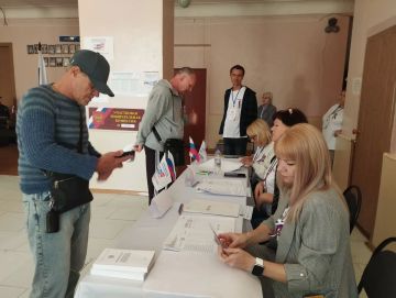 Валентин Левченко: Сегодня в Киевском районе начали работу избирательные участки — стартовали выборы депутатов Государственной Думы