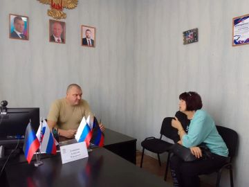 Сегодня, 18 сентября 2026 года, в Кировском районе г. Донецка состоялся приём граждан в Общественной приемной
