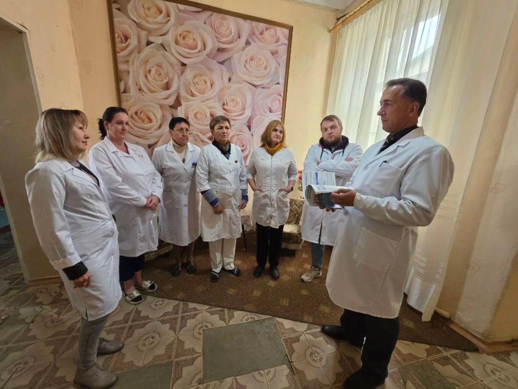 Депутат Старобешевского муниципального совета Сергей Салиев провел встречу с трудовым коллективом Старобешевского отделения судебно-медицинской экспертизы