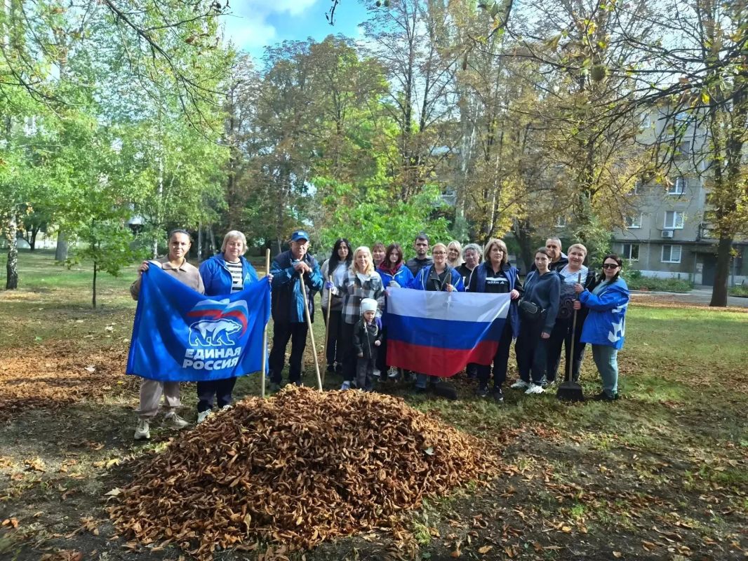 Осенний марафон чистоты в Петровском районе