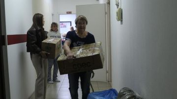 Вологодские волонтёры отправили очередную посылку бойцам в зону спецоперации