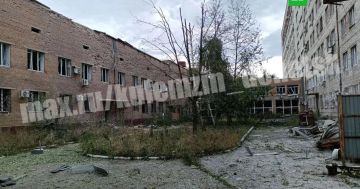 Беспилотник атаковал больницу в Донецке, есть пострадавшие