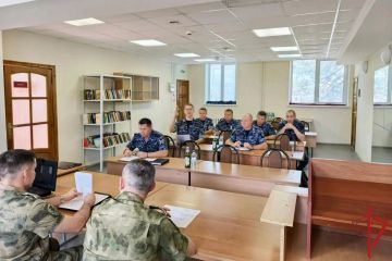 Росгвардейцы из ДНР приняли участие в окружном сборе