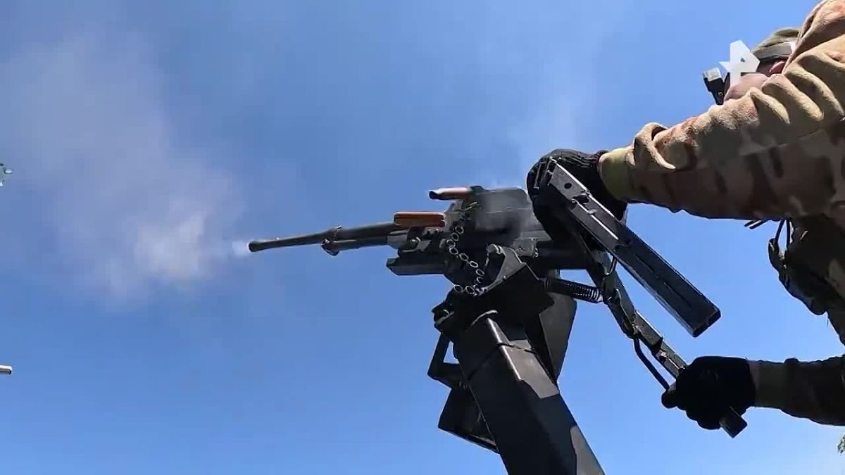Бойцы группировки войск "Восток" обеспечивают воздушное прикрытие подразделений в Донецкой области