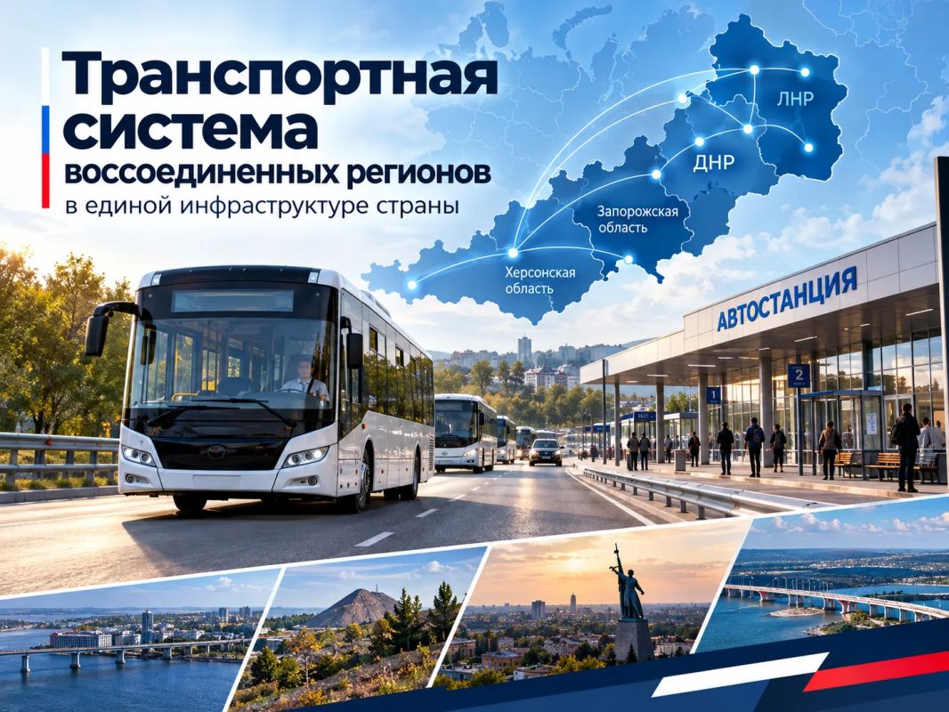 Транспортная система воссоединенных регионов демонстрирует высокие темпы интеграции в единую инфраструктуру страны