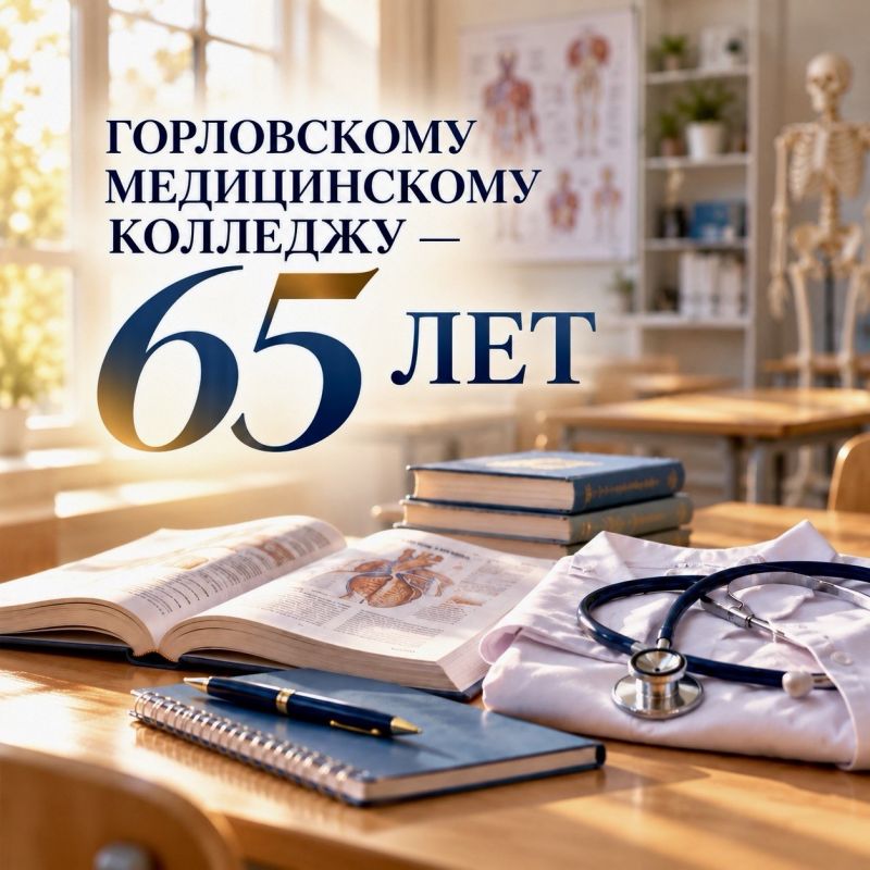 Лариса Толстыкина: Горловскому медицинскому колледжу исполнилось 65 лет