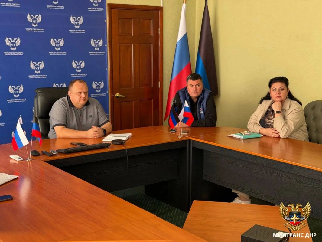 От анализа — к конкретным решениям: в Минтрансе ДНР обсудили перспективное развитие дорожной сети Донецка и Макеевки