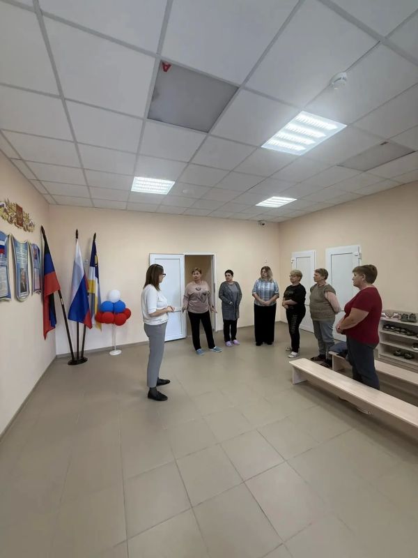 Встреча с коллективом детского сада «Золотой петушок» в селе Раздольное