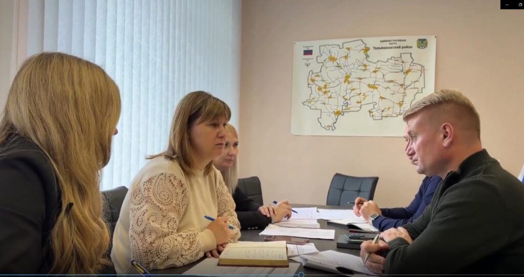 Вице-премьер Артем Крамаренко с рабочей поездкой посетил Тельмановский муниципальный округ