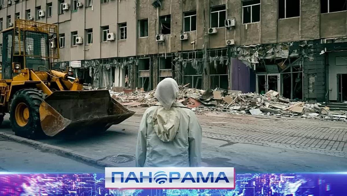 Центр Донецка в осколках: ночной удар дронов ВСУ, ранен мирный житель