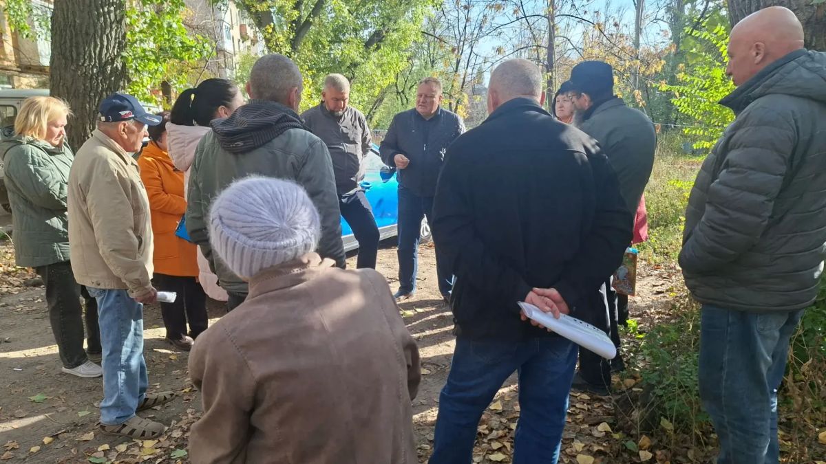 Валентин Левченко: Делюсь итогами недавней встречи с жителями дома по проспекту Освобождения Донбасса, 6 — в рамках проекта «Управдом»